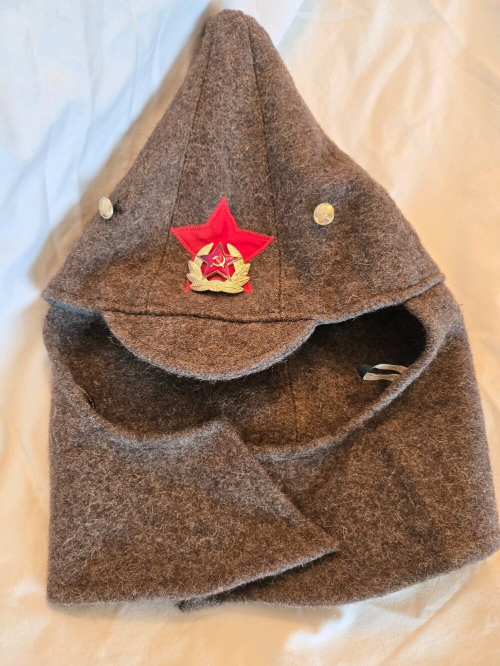 Russian Budenkova hat